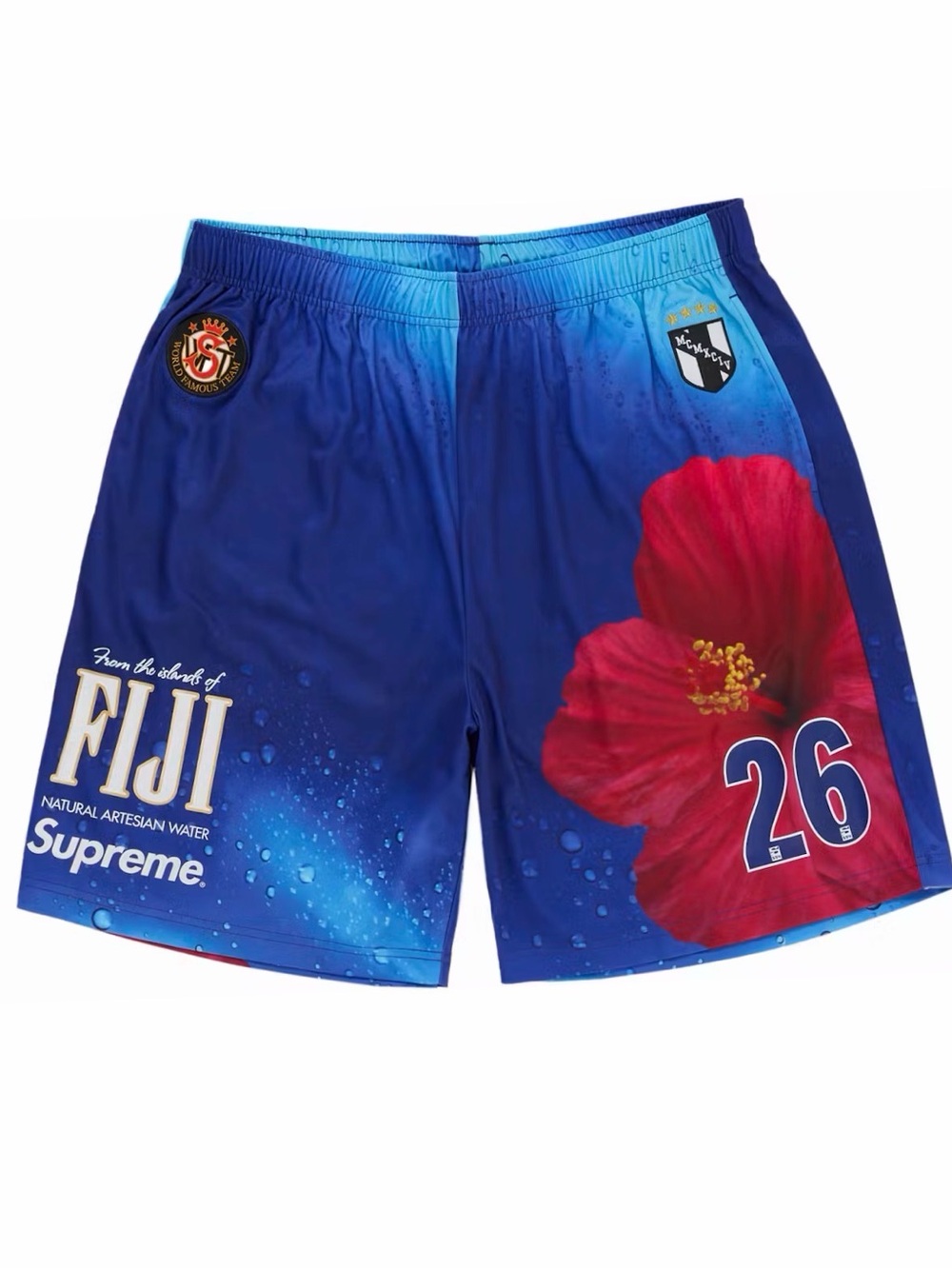 Supreme x FIJI Soccer Shorts Multicolor SS26